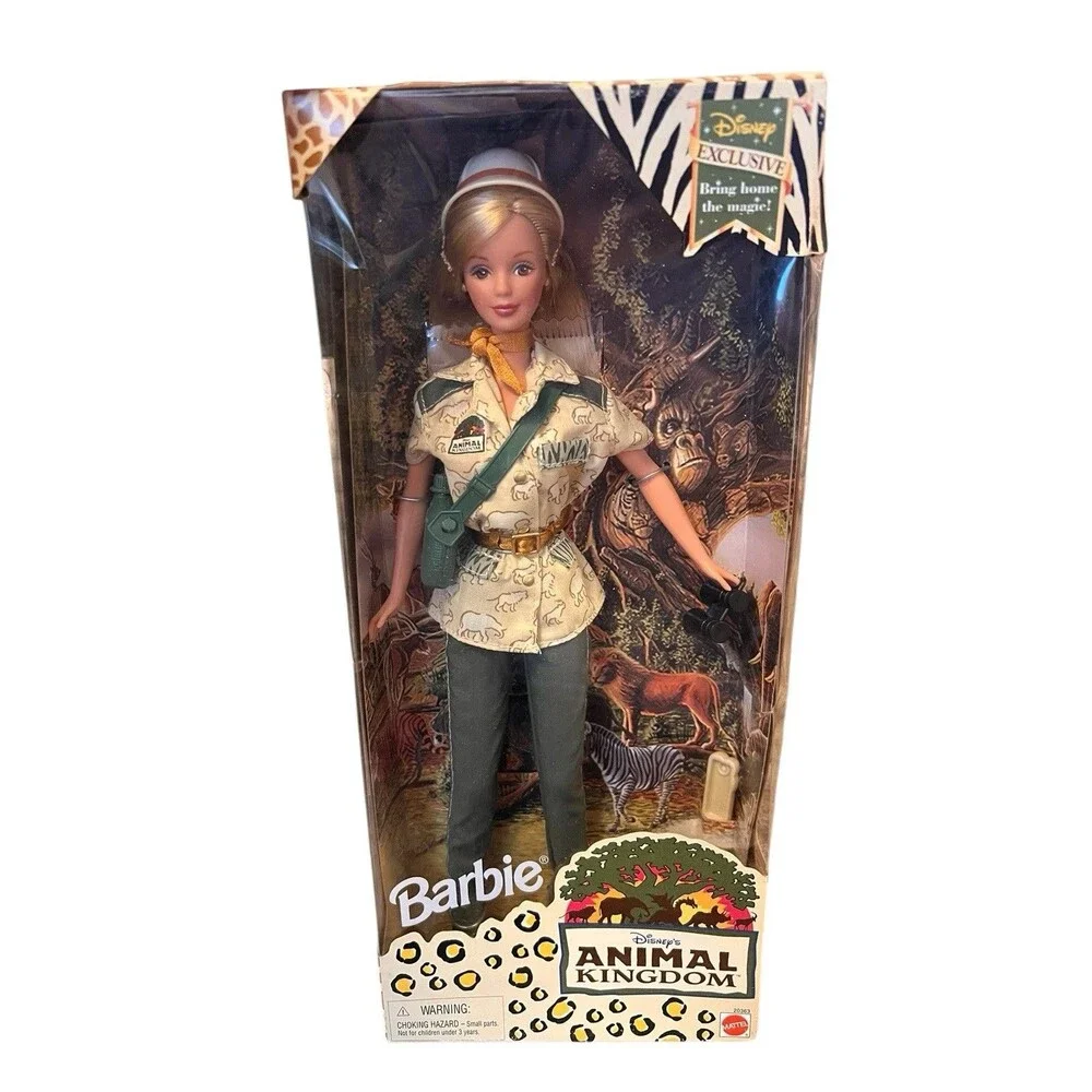 Vintage Mattel Barbie Disney‎ Exclusive Animal Kingdom 1998 Doll